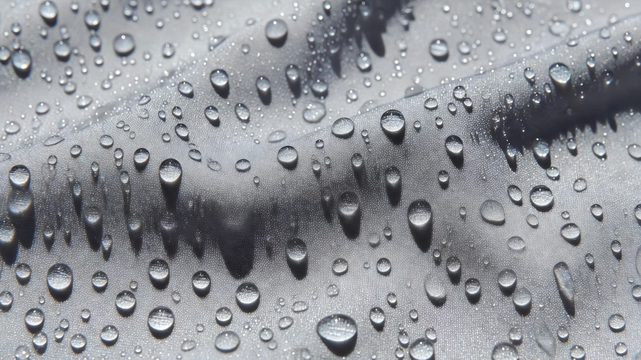 海水にさらされた後の生地